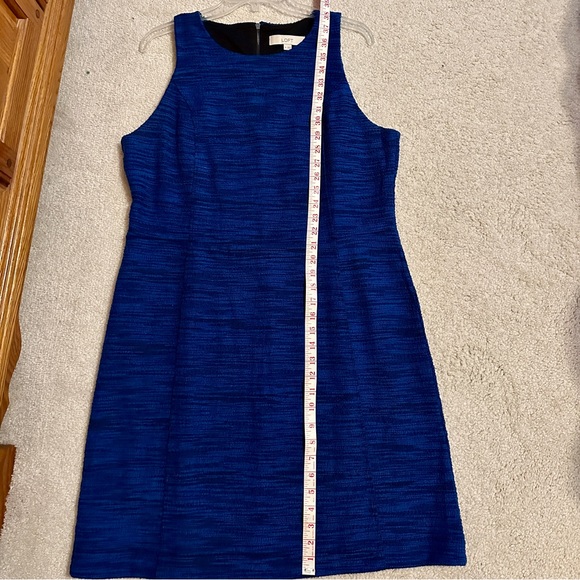 LOFT Blue Dress | Stretch Fabric | NWOT - Picture 7 of 7